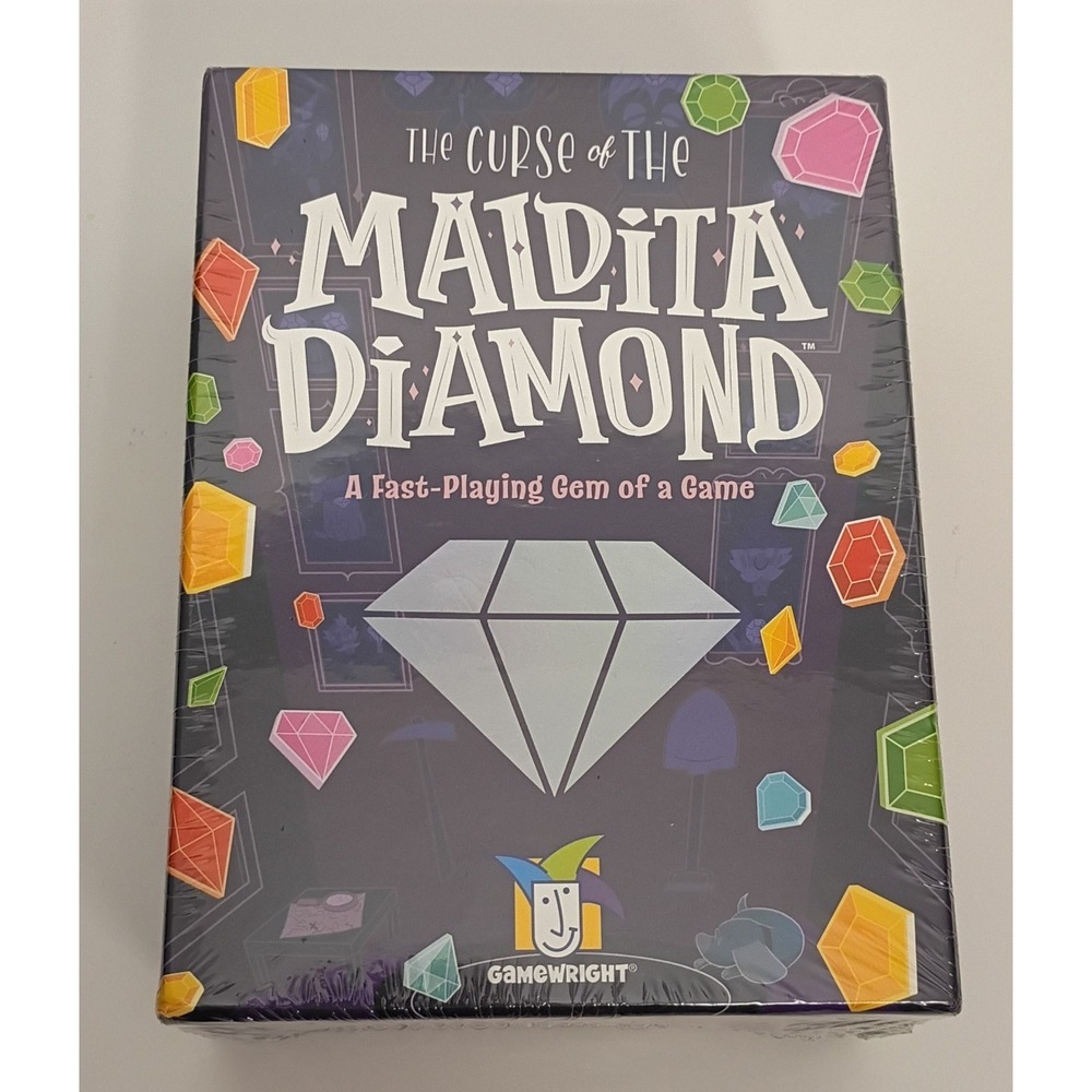 Gamewright Cardgame Curse of the Maldita Diamond Box Game (NEW)